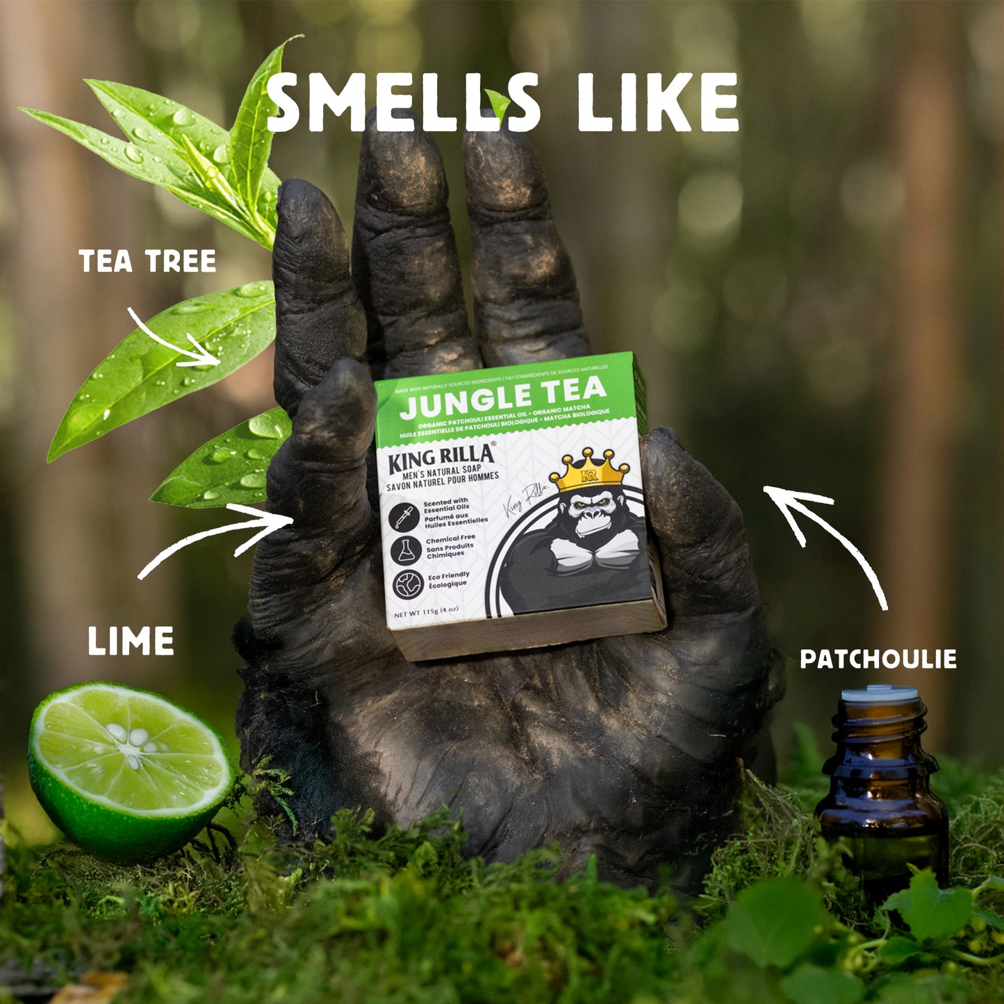JUNGLE TEA BAR SOAP