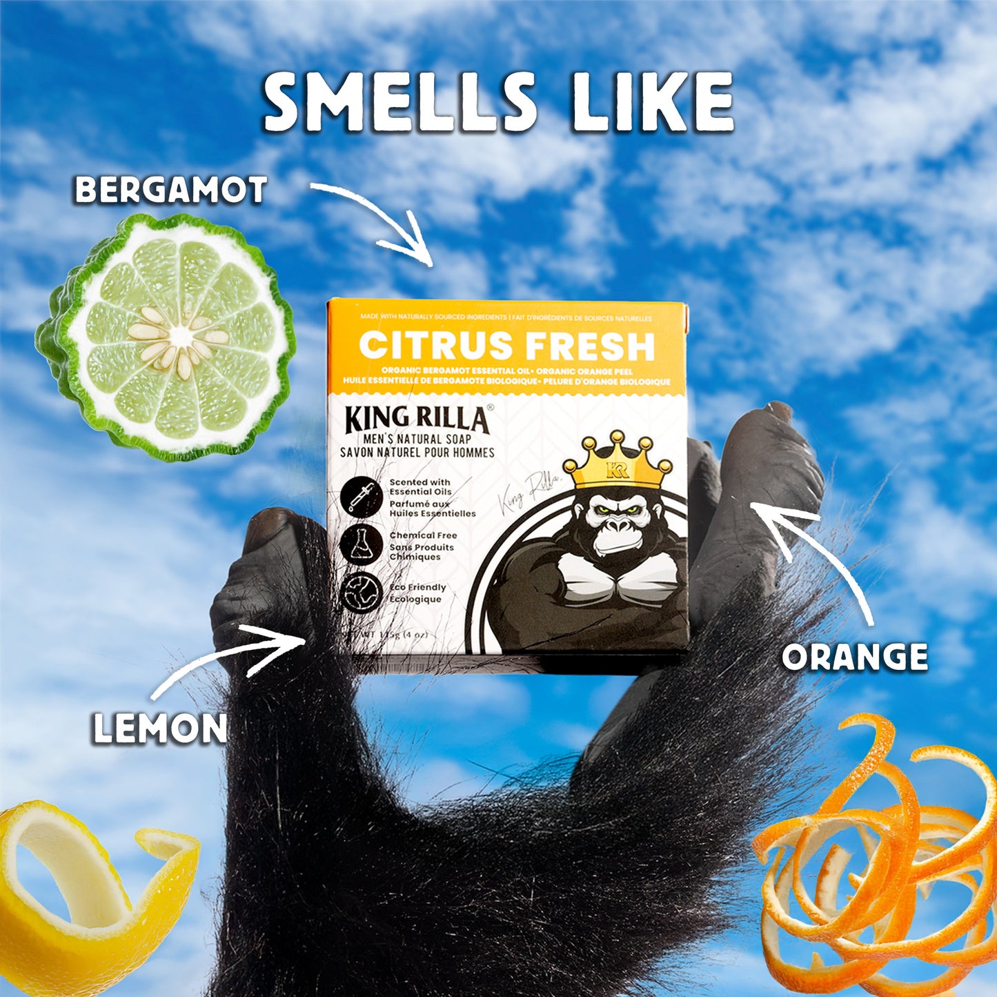 CITRUS FRESH BAR SOAP