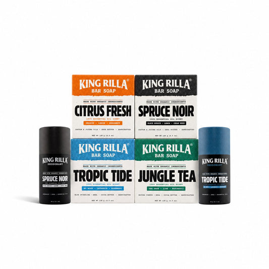 Most Popular Bundle — 4 bar soaps and 2 deodorants