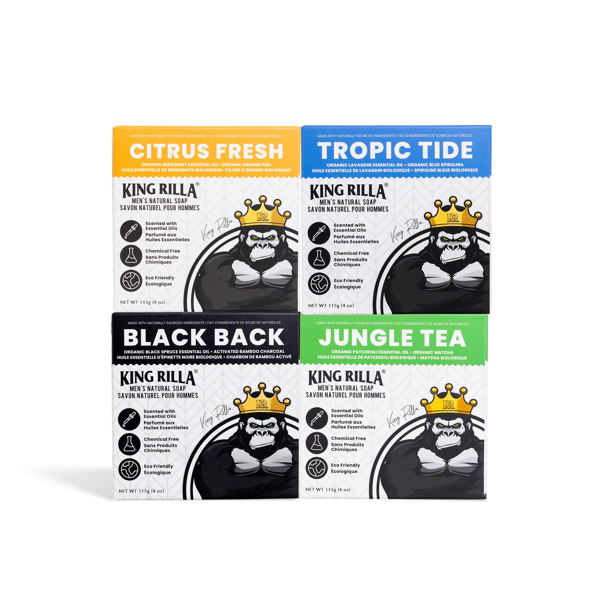 Fantastic Four - Bar Soap 4-Pack Pack – King Rilla