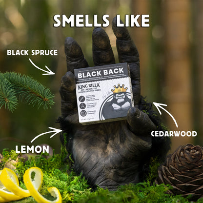 BLACK BACK BAR SOAP