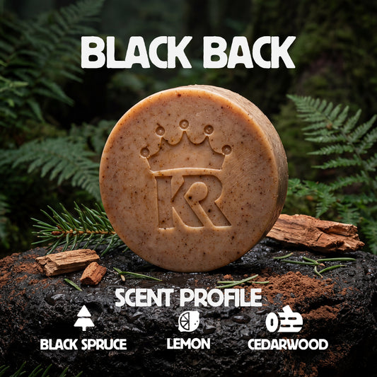 BLACK BACK BAR SOAP