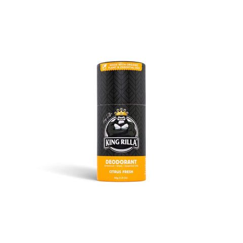 King Rilla deodorant can on a white background