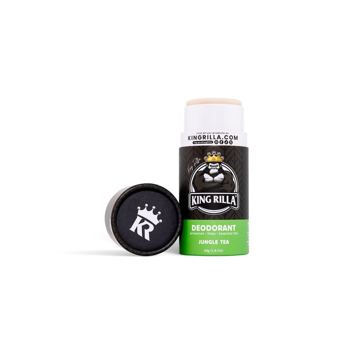 King Killa deodorant stick on a white background