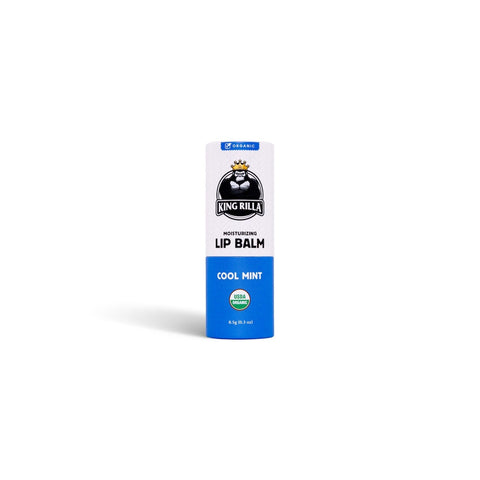 King Rilla Cool Mint lip balm packaging on a white background
