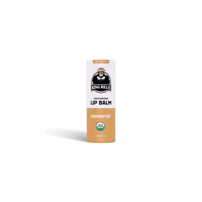 King Rilla lip balm packaging on a white background