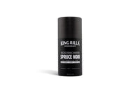 King Rilla Spruce Noir deodorant in updated packaging on white