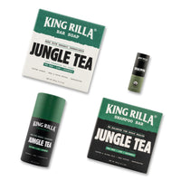 Jungle Tea Bundle in updated King Rilla packaging on white