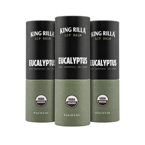 3 eucalyptus lip balm products