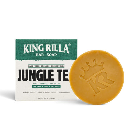 1 jungle tea soap bar with 1 matching box