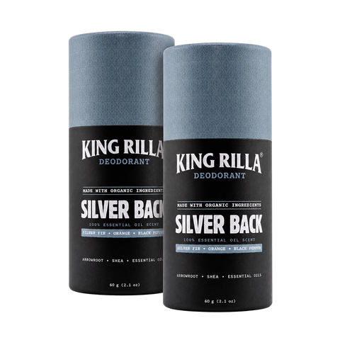 2 silver back deodorant sticks