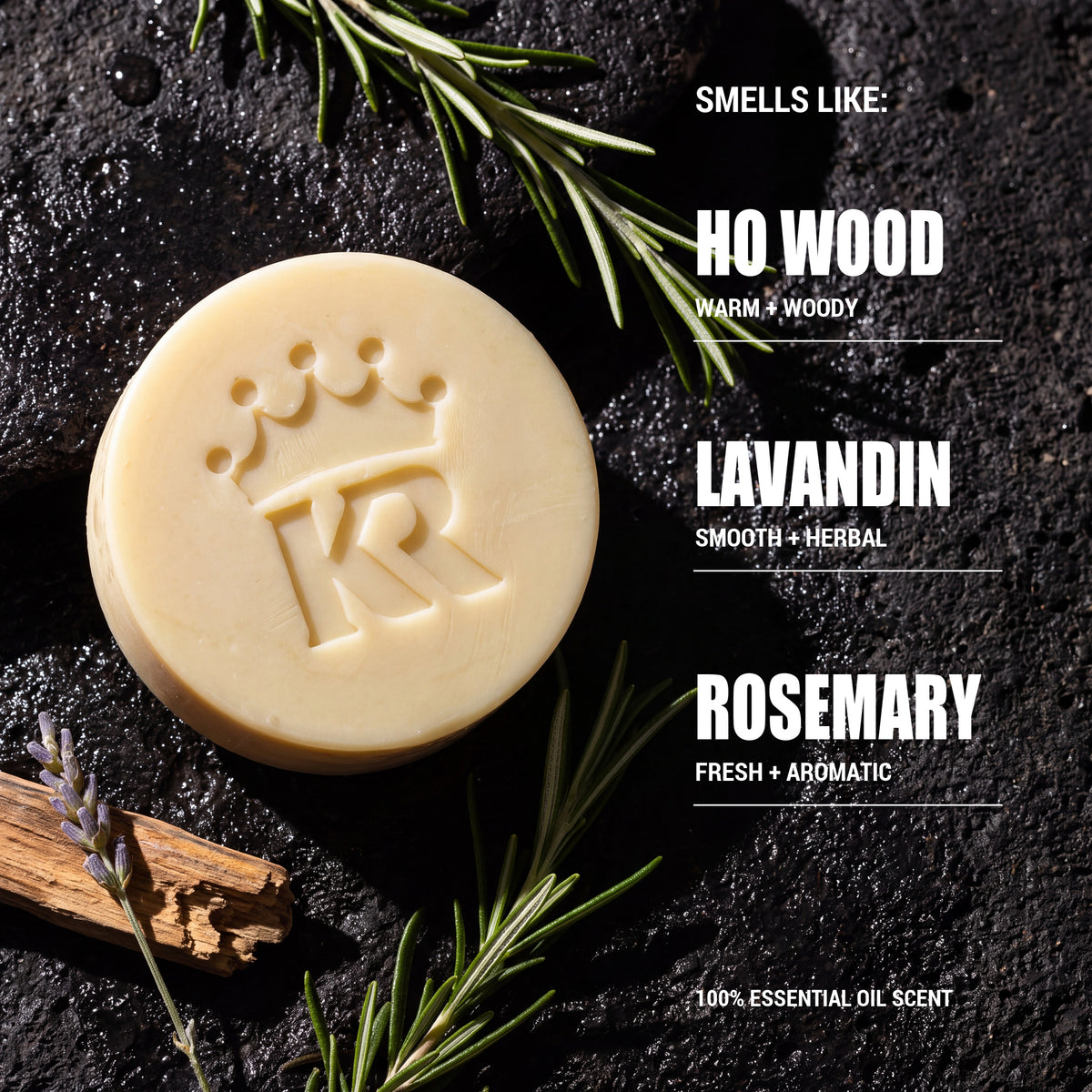 Tropic Tide scent profile: ho wood, lavandin and rosemary