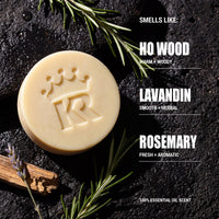 Tropic Tide scent profile: ho wood, lavandin and rosemary